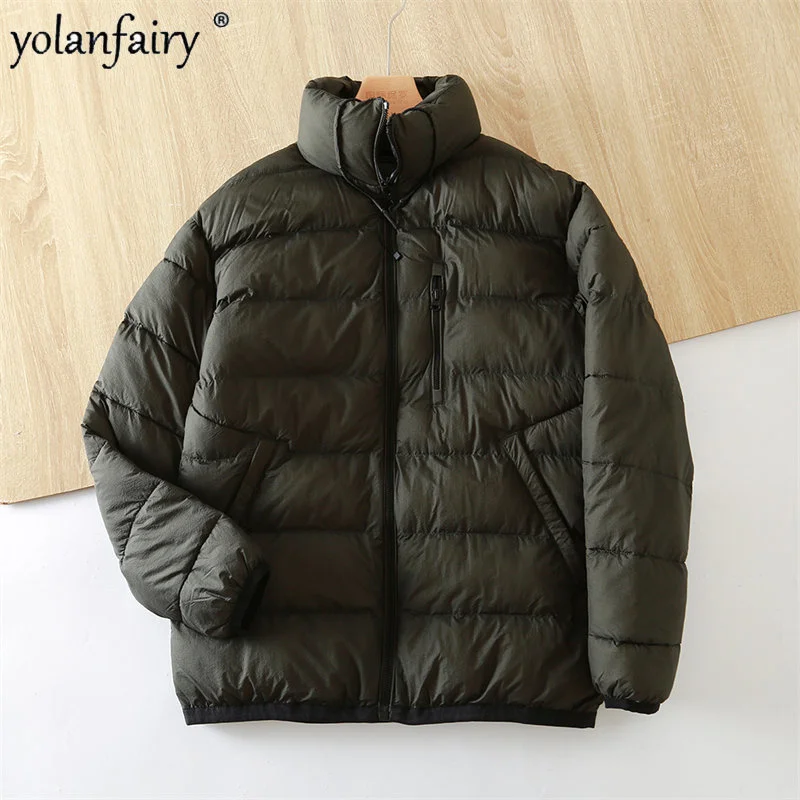 

Jackets for Men Winter Coat Lightweight Fluffy Cotton-padded Men's Outdoor Waterproof Thick s FCY