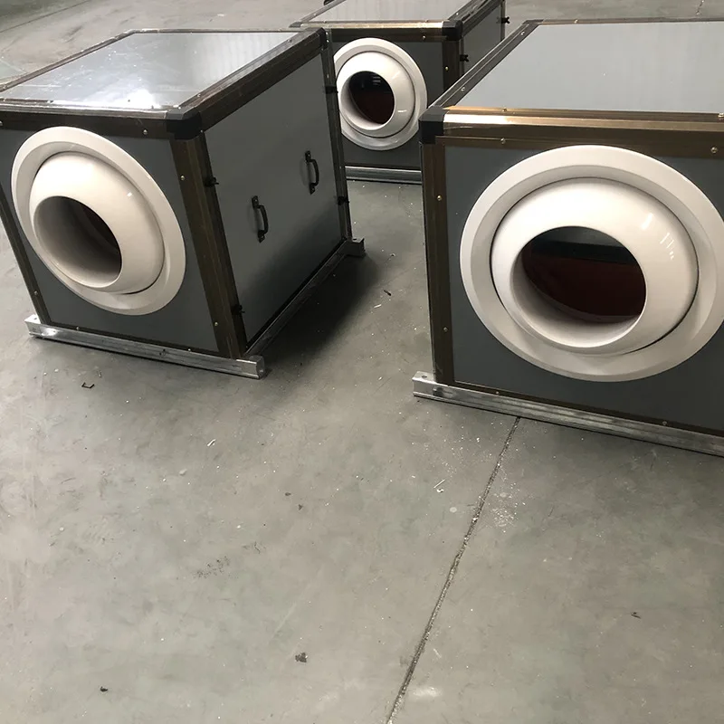 Silent External Rotor Centrifugal Fan Commercial Low Noise Cabinet Fire Exhaust Fan Box