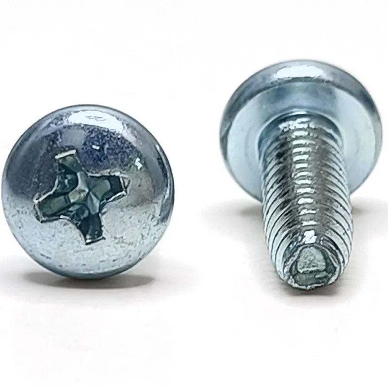 

M5 Pan Head Cross Triangle Screw GB6560 Round Head High Strength Galvanized Self-tapping Locking Screw