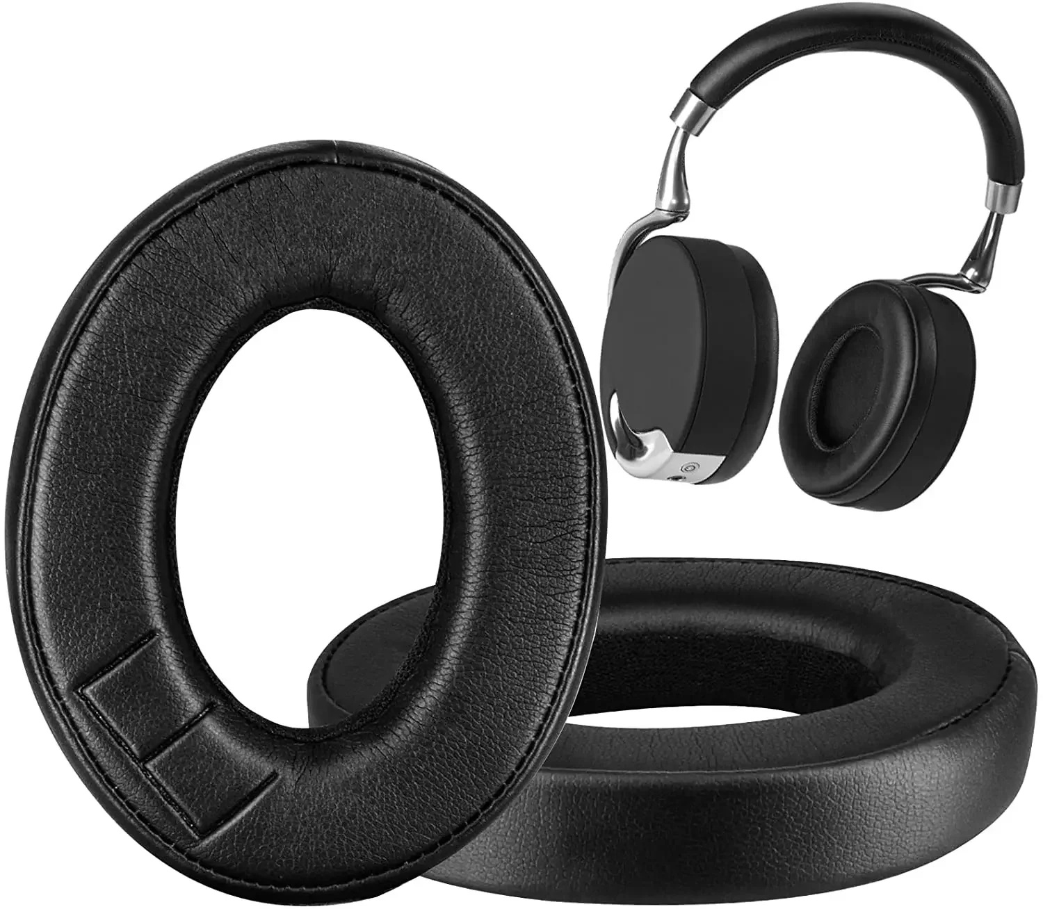 Replacement Protein skin memory sponge Ear Cushions Suitable for Parrot by Philippe ZIK 1.0 Headphone