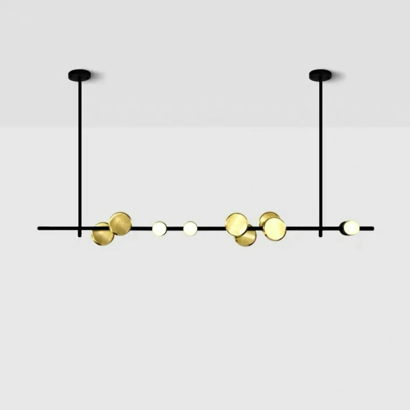

Nordic Strip LED Pendant Lights for Living Dining Room Food Tables Kitchen Bedroom Chandelier Home Decor Lusters Luminaires