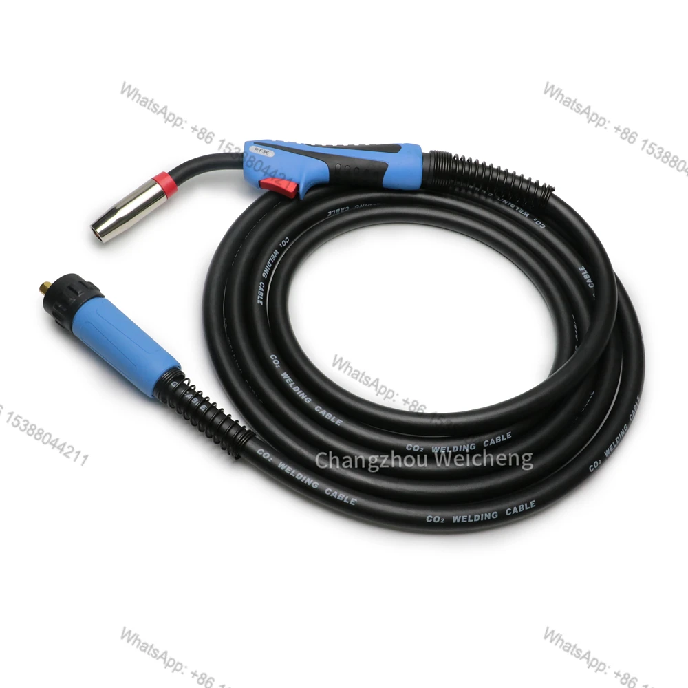 

RF36 Torch Kit with 5 Tips & Ceramic Guide CO2 Compatible Excellent Welding Equipment Accessories