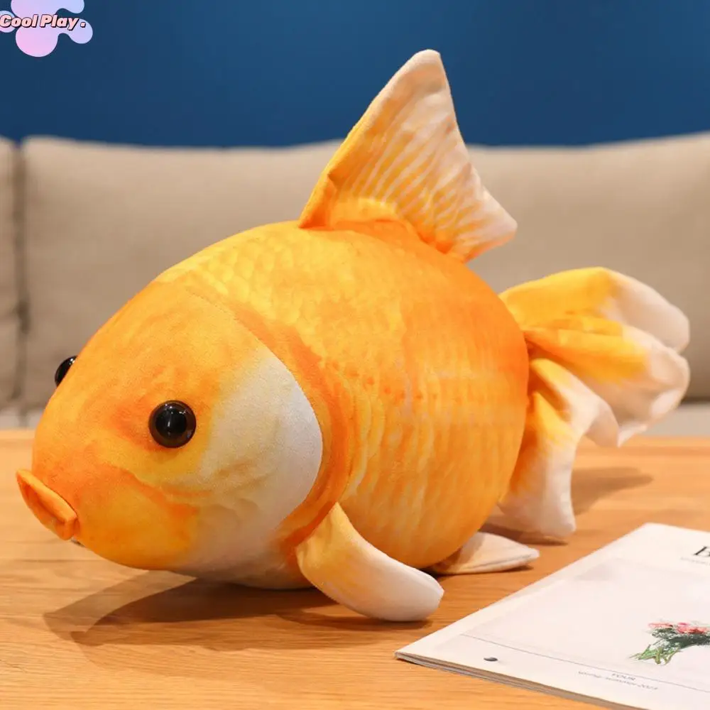 

Stuffed Animal Simulated Goldfish Plush Toys Hugging Pillows Cartoon Cartoon Fish Stuffed Doll Soft Green