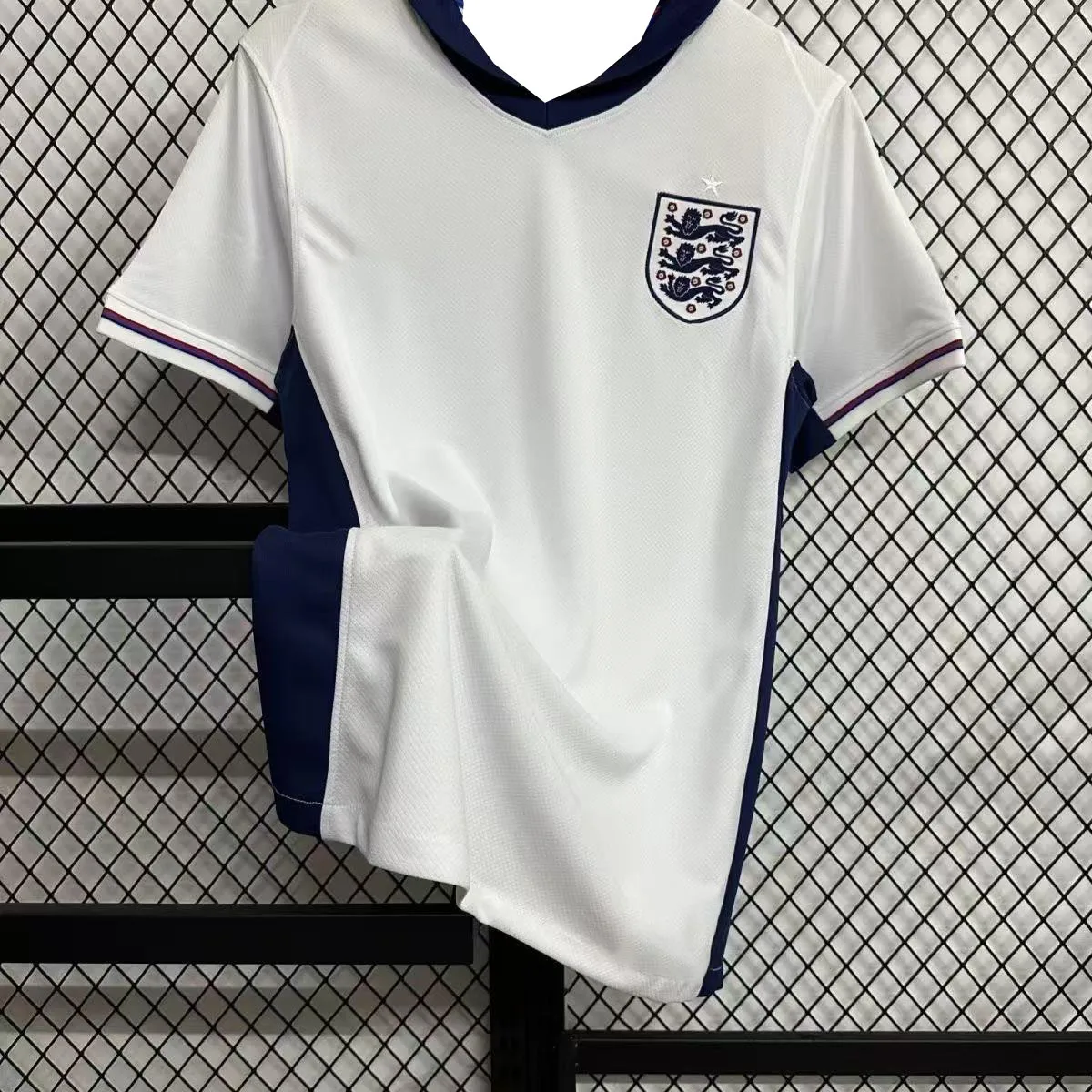 

2025 Summer Hot-selling New European Cup National Team England Home Jersey Outdoor Training Breathable Quick-drying T-shirt