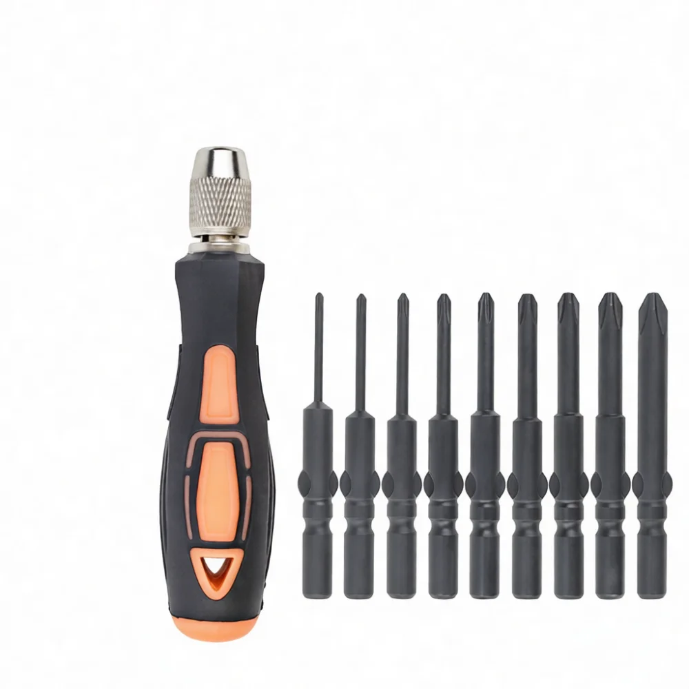 Industrial 802 Handle Grip 6mm Shank Bit Conversion Adapter Self Locking Chuck Manual Driver Power Tool Accessory For Repair