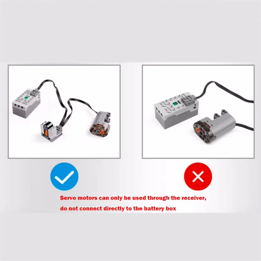 لبنات البناء قوة تصل ، سيرفو V ، M ، XL ، L ، توجيه المحرك ، آلات تكنولوجيا MOC ، سيارة ديي ، شاحنة ، السلطة حتى