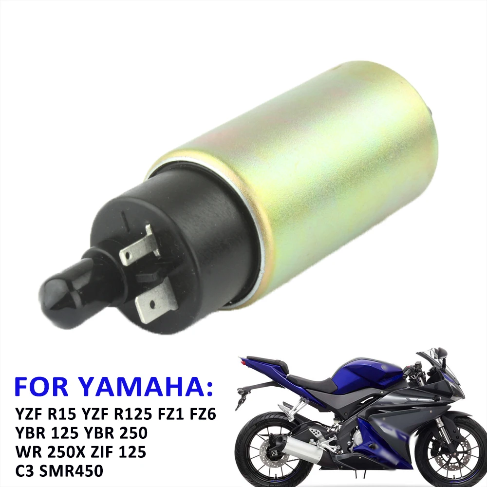 YZF Motorcycle 30mm Replacement Petrol Fuel Pump For Yamaha YZF125 R15 R125 FZ FZ1 FZ6 YBR125 YBR250 WR250X ZIF125 SMR SMR450 C3