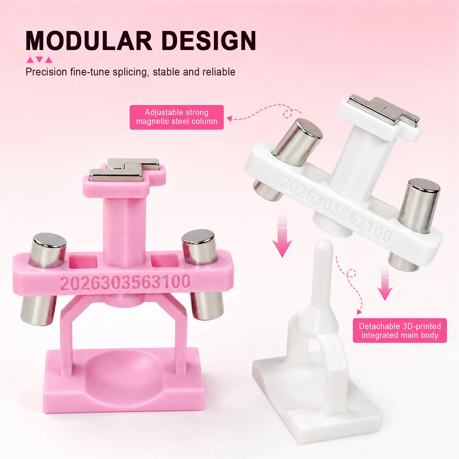 Multifunctional Rotatable Cat Eye Nail Magnet 360° Adjustable Strong Magnetic Plate for Cat Eye Gel Nail Art DIY Manicure Tool