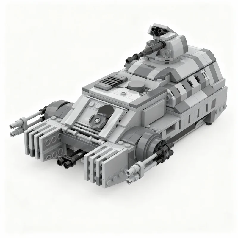 517pcs MOC TX GAVhC Heavy Carrier Star Battle Model Building Blocks Architecture Christmas Gift Education Toy Brick Birthday view 2