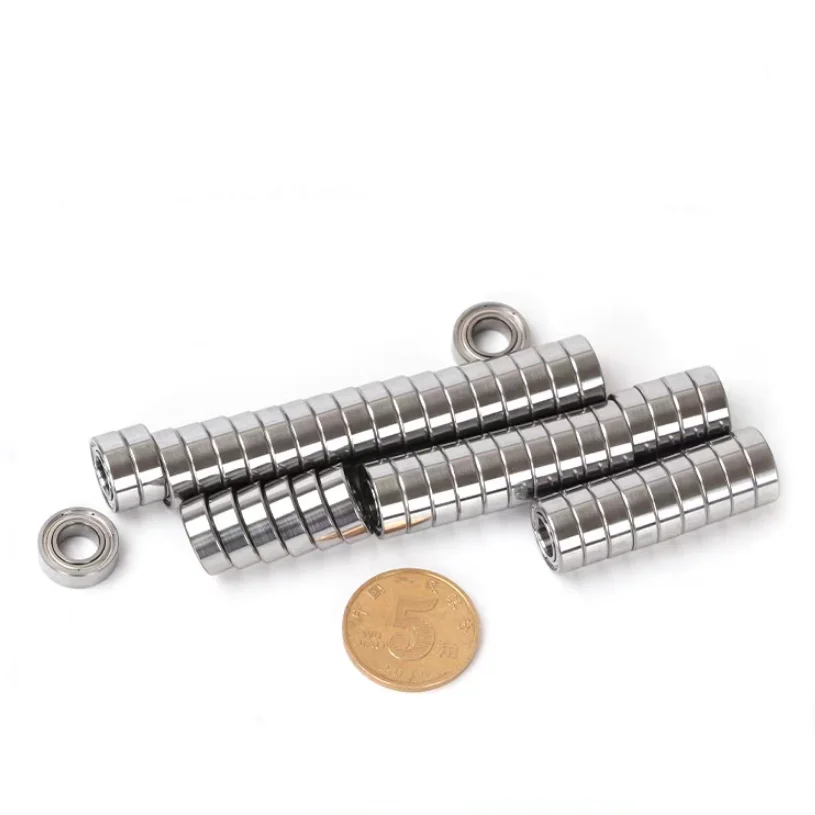 

Small Precision Bearings Bore 2/3/4/5/6/7/8mm Miniature Ball Bearings for RC Car Hobby & Models