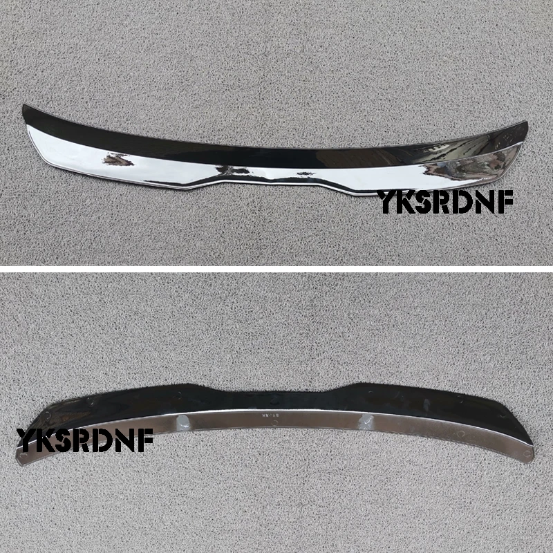 Spoiler Extensie Voor Volkswagen Polo Aw Mk6 Spoiler Lip Abs Plastic Glanzend Zwart Voor Vw Polo Aw Gti R-Line 2018-Up Dak Vleugel