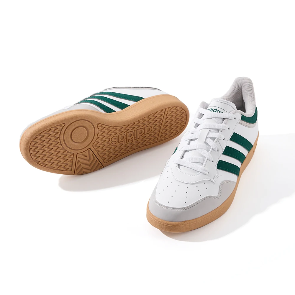 حذاء Adidas Hoops 4.0 كاجوال، أنيق ومتعدد الاستخدامات، مناسب للارتداء اليومي، المزيد من الأزياء - للأمام من العاديين