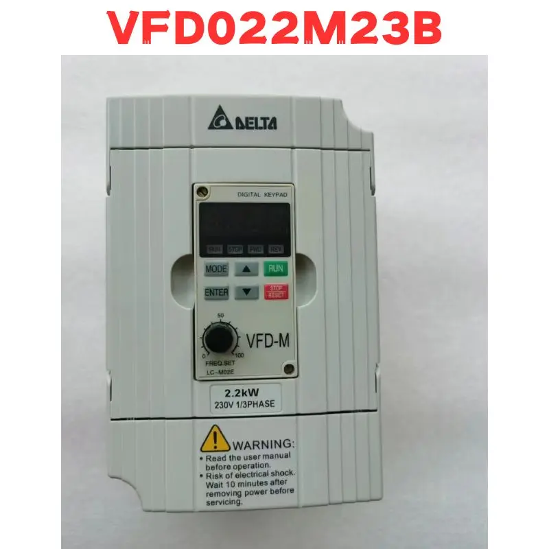 Used VFD022M23B VFD022M23B-Y Inverter Functional test OK Fast delivery