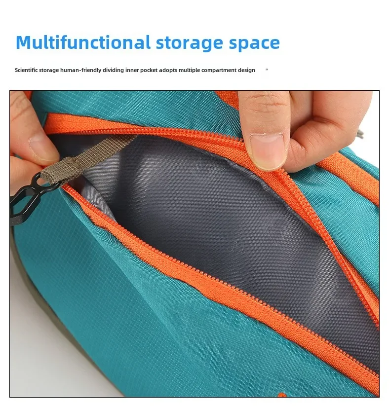 JUNGLE KING CY084 New Outdoor Running Fanny Pack Sports Bag Waterproof Nylon Waist Bag Portable Ultralight Travel Shoulder Bag