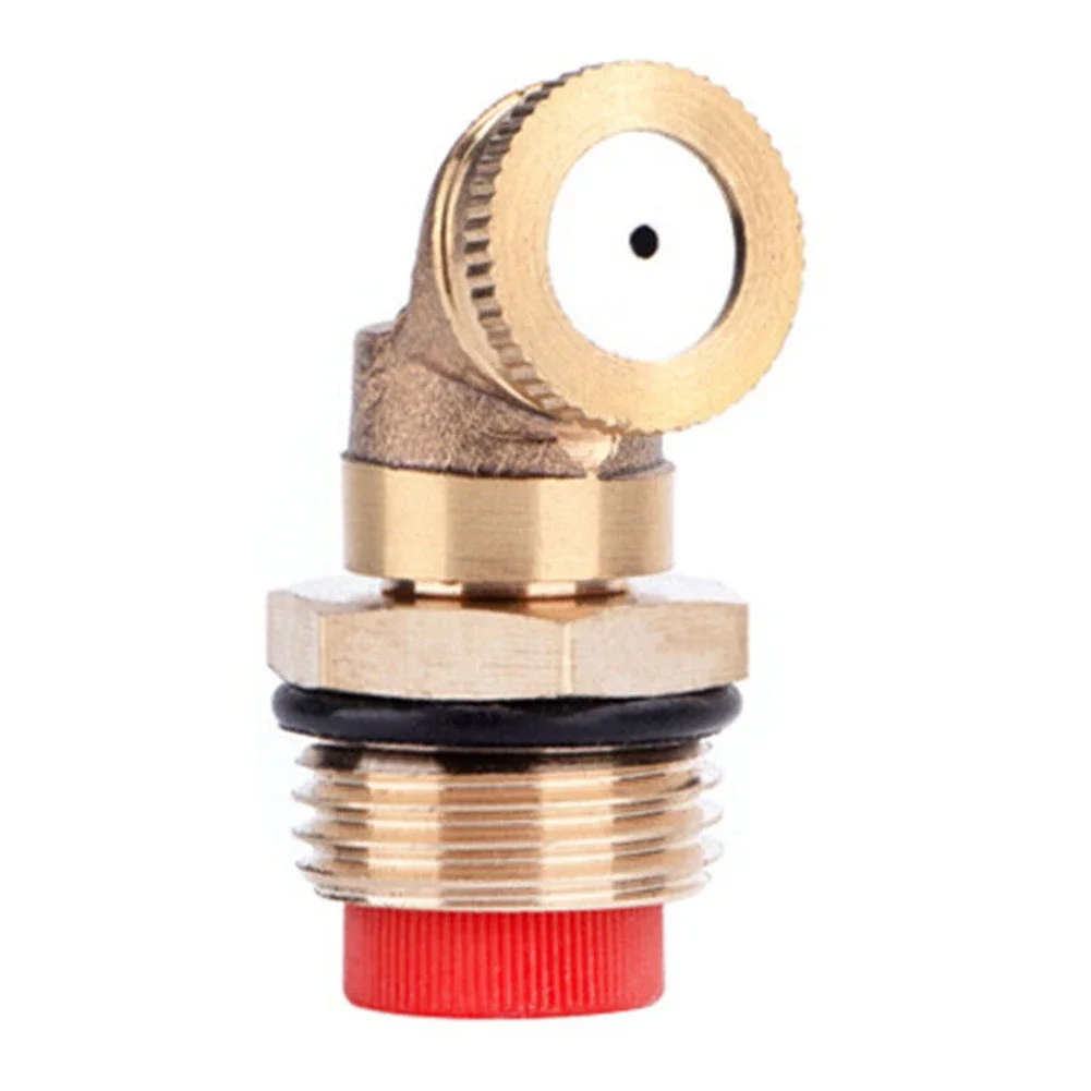 1/2inch Brass Mist Spray Nozzle With Filter Cooling System Water Garden Irrigation Watering Sprinklers 1/2/3/4 Hole Mist Nozzles