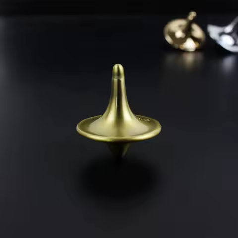Exquisite Funny No Resistance Magic Great Accurate Mini Gyroscope Spinning Top Gyro