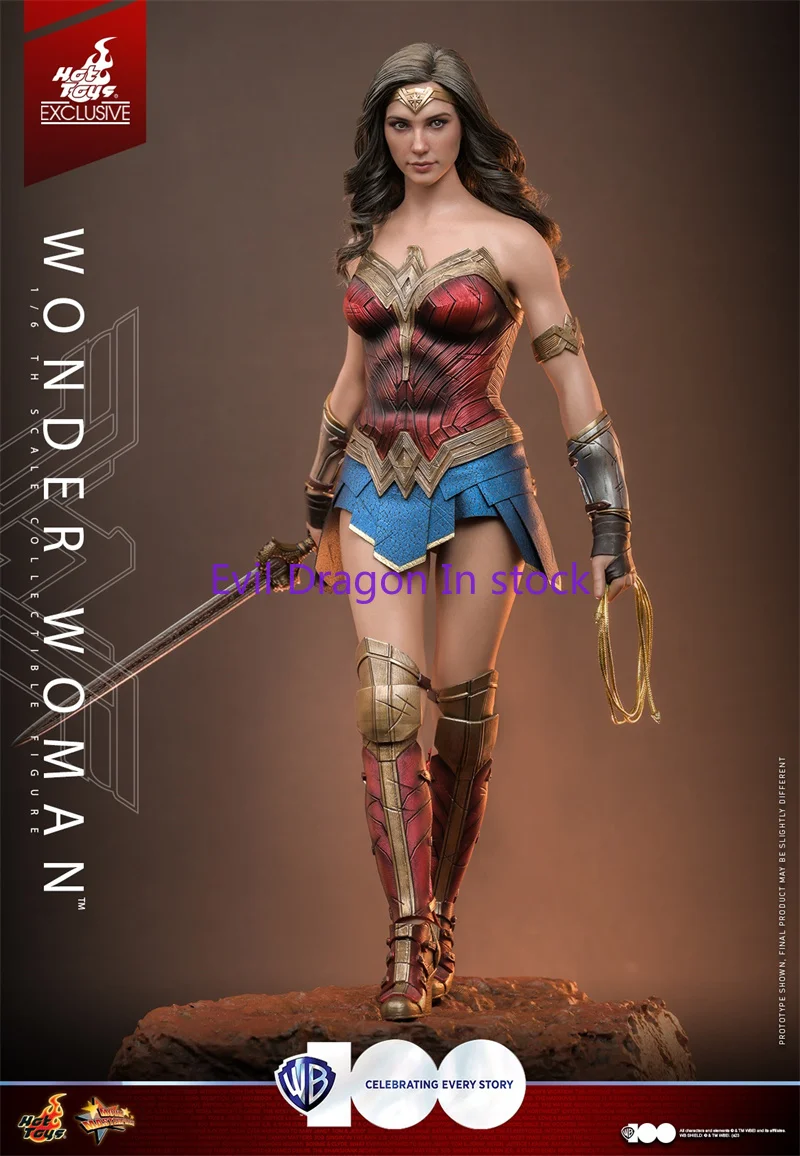 In Stock New Original Hottoys Ht 1/6 Mms698 Wonder Woman Limited Edition Extra Large Action Figure Toy Collection Gift