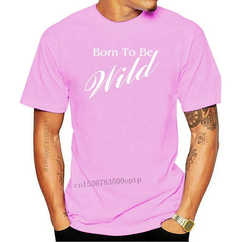 New Born To Be Wild T-Shirt Blonde Redhead Essex Girl Geordie All Sizes Loose Size Top Ajax Funny Tee Shirt