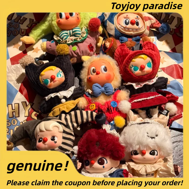 

Оригинальные виниловые куклы-брелоки Popmart серии Why So Serious, милые подвески для сумок, Dimmo Labubu, очаровательные загадочные коробки в подарок