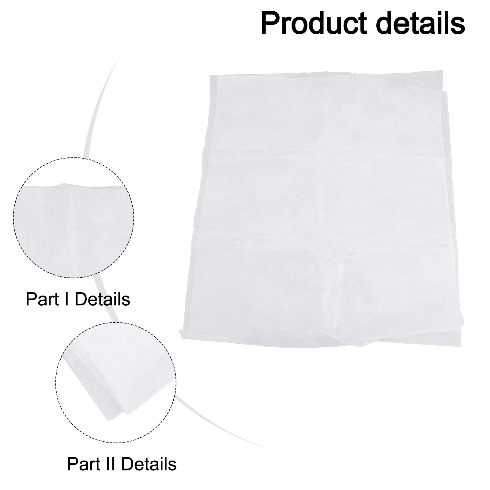 에어컨 필터 부직포 원단 입자 부품, 부드러운 수리, 2 개, 35x40cm, 예비 부품 액세서리