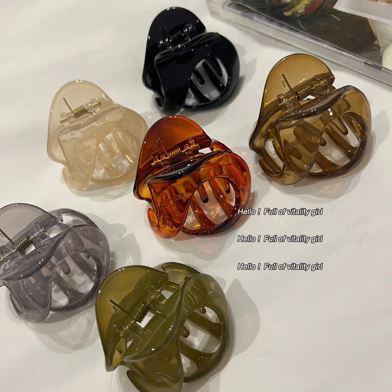 Fashion Small Hair Claw Ponytail Buckle Hair Clip Accessories Hairpin Crabs Clamps Female Girls Ponytail Hair Grip Headwear New
