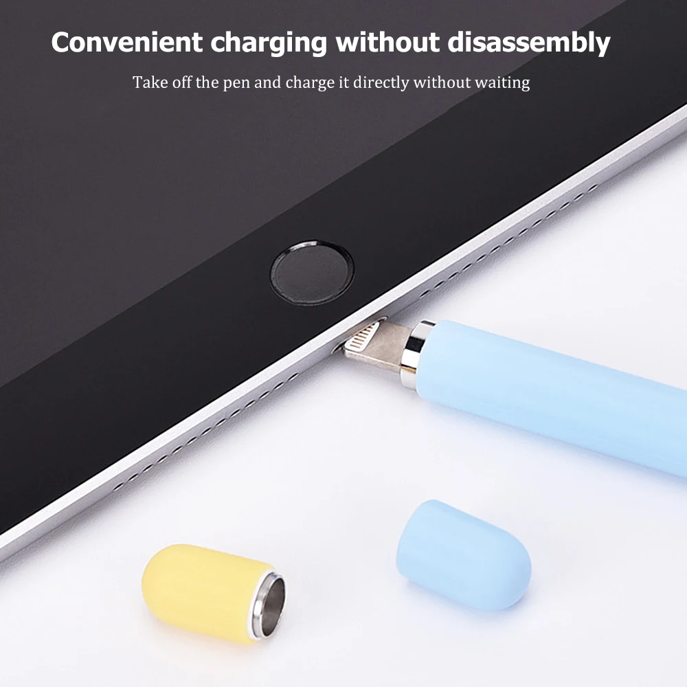 Protective Cover Case for Apple Pencil  1 2 Generation IPad Anti-Lost Scratch Resistant Silicone Case for Pencil 1st 2nd Stylus image 2
