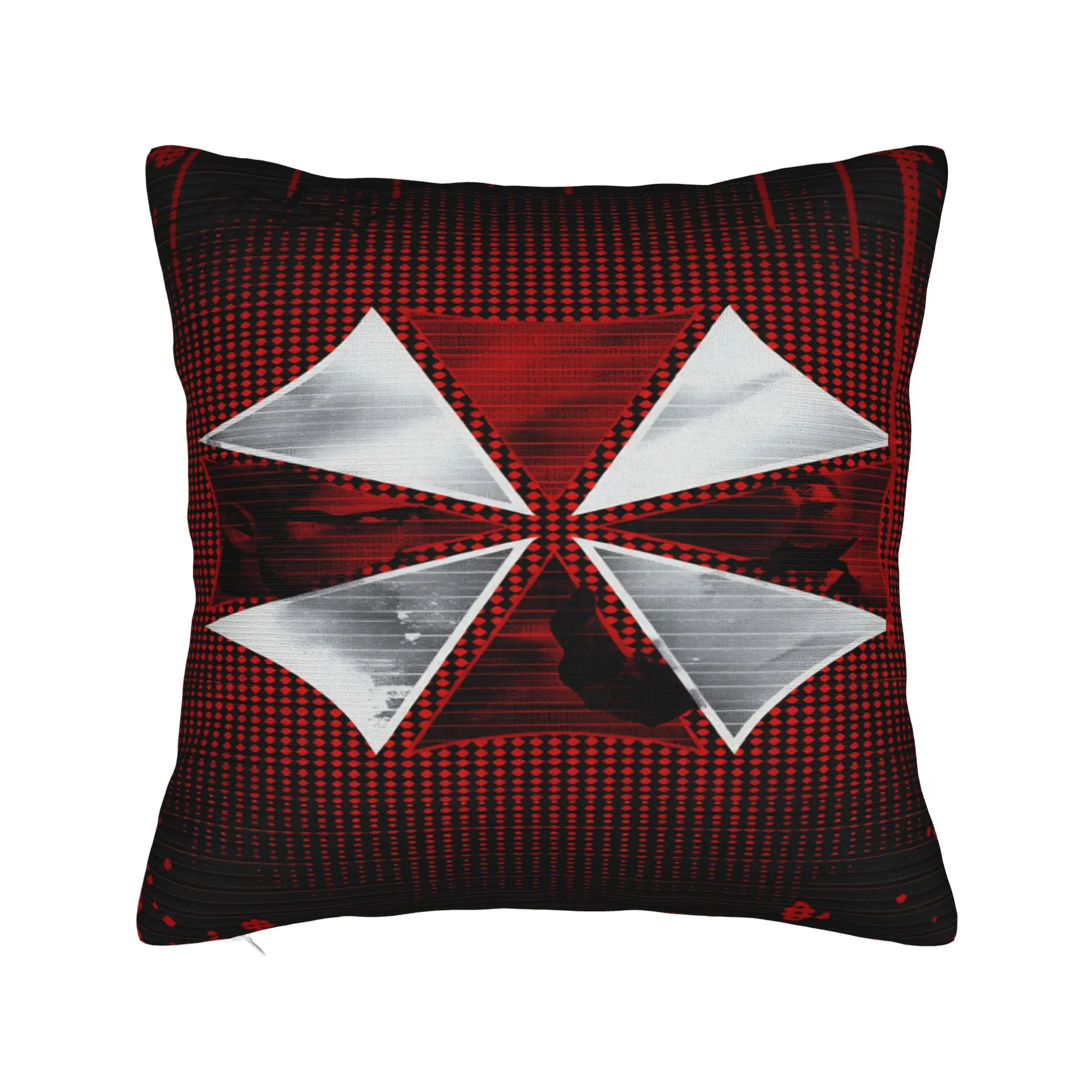 Umbrellas Corporations Japan Horror Game Pillow Case  Comfy Pillow Cover For Couch Sofa Bedroom Novelty Pillowcases