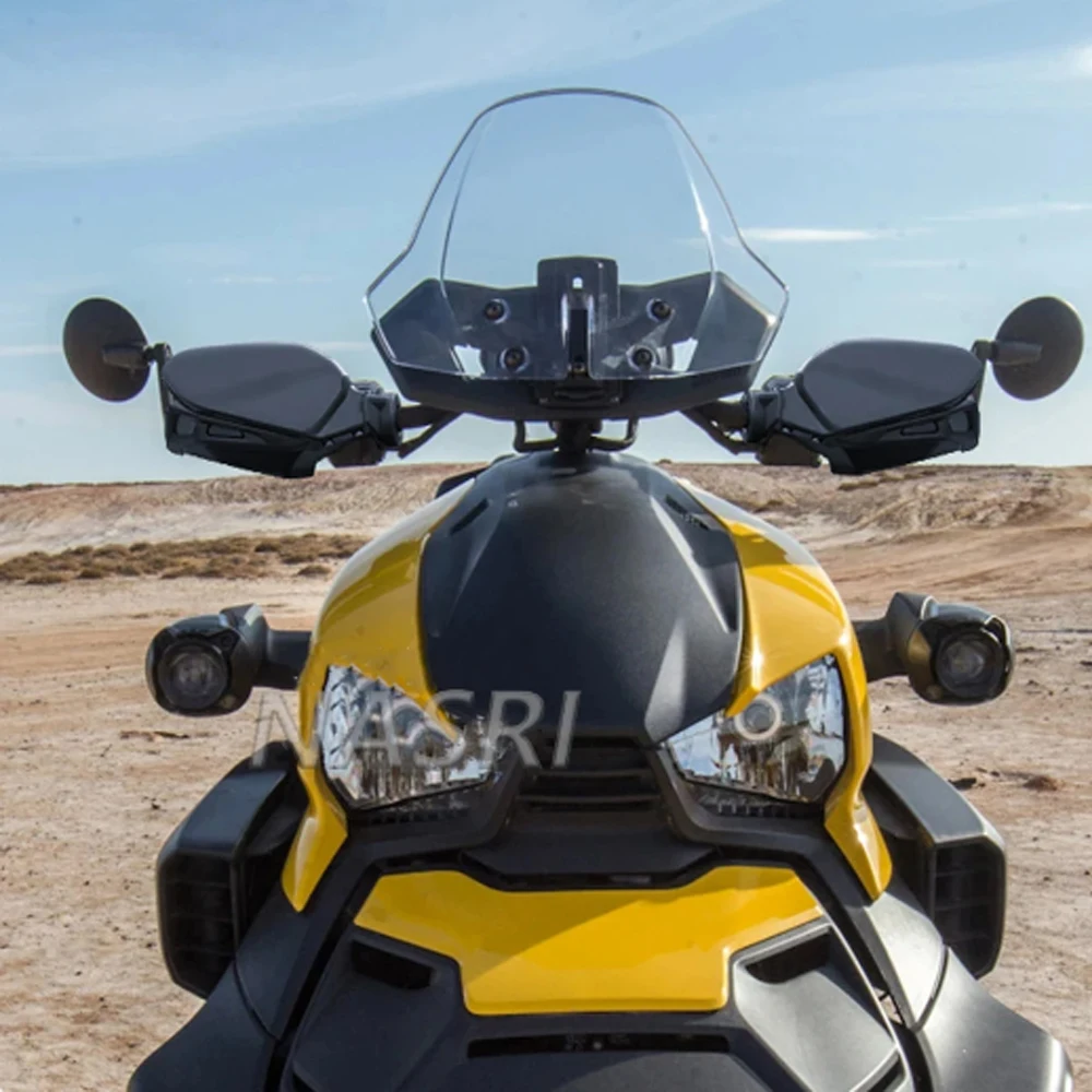 Suitable for Can Am Ryker 600 900 ATV Motorcycle Accessories, Black Handguard, Hand Guard, Windproof Air Deflector, Protective E