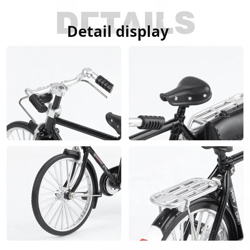 Vélo de montagne en alliage moulé sous pression, échelle 1:10, modèle Premium, avec jouet léger, cadeau pour enfant, décoration, ornement One Pi