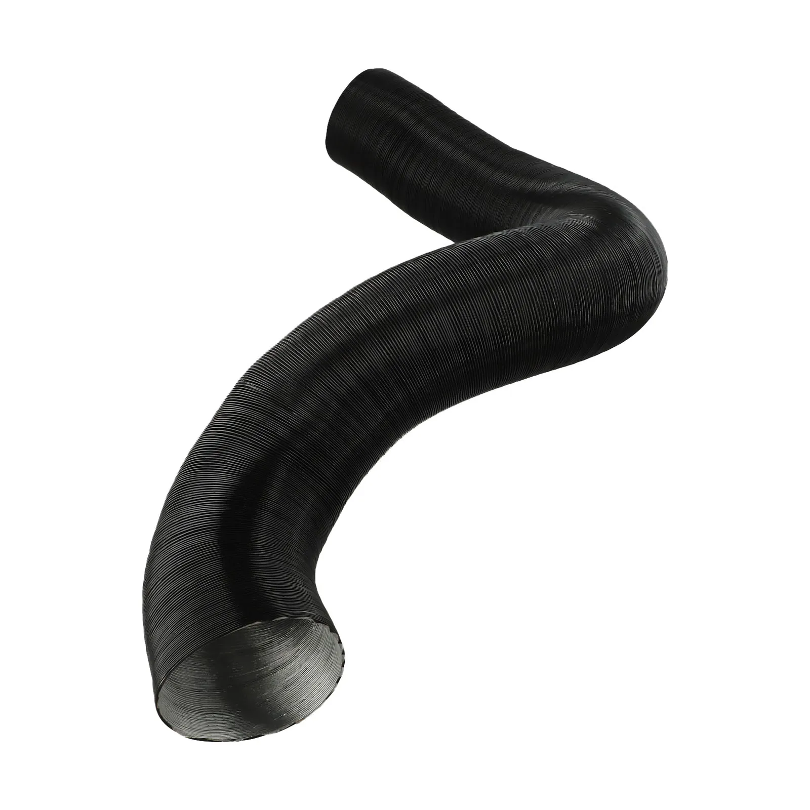90 mm ID Aluminium Foil Duct for Vehicle Heating Applications Supporting Auxiliary Heater Installations and Air Routing