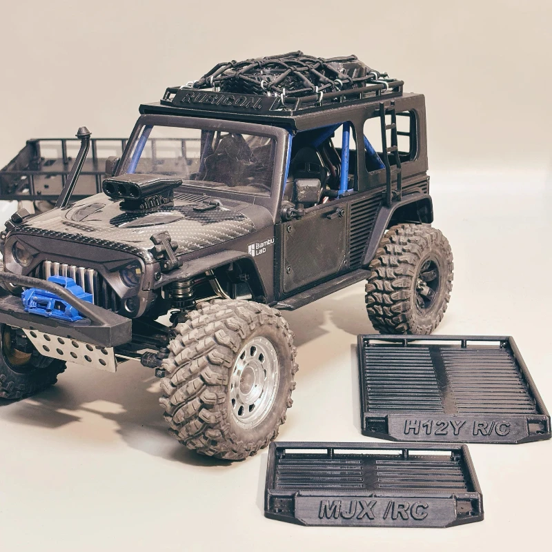 Portaequipajes para techo de coche teledirigido, accesorios de modificación Exterior para coches teledirigidos MJX H12Y 1/12, piezas de modificación de actualización Exterior