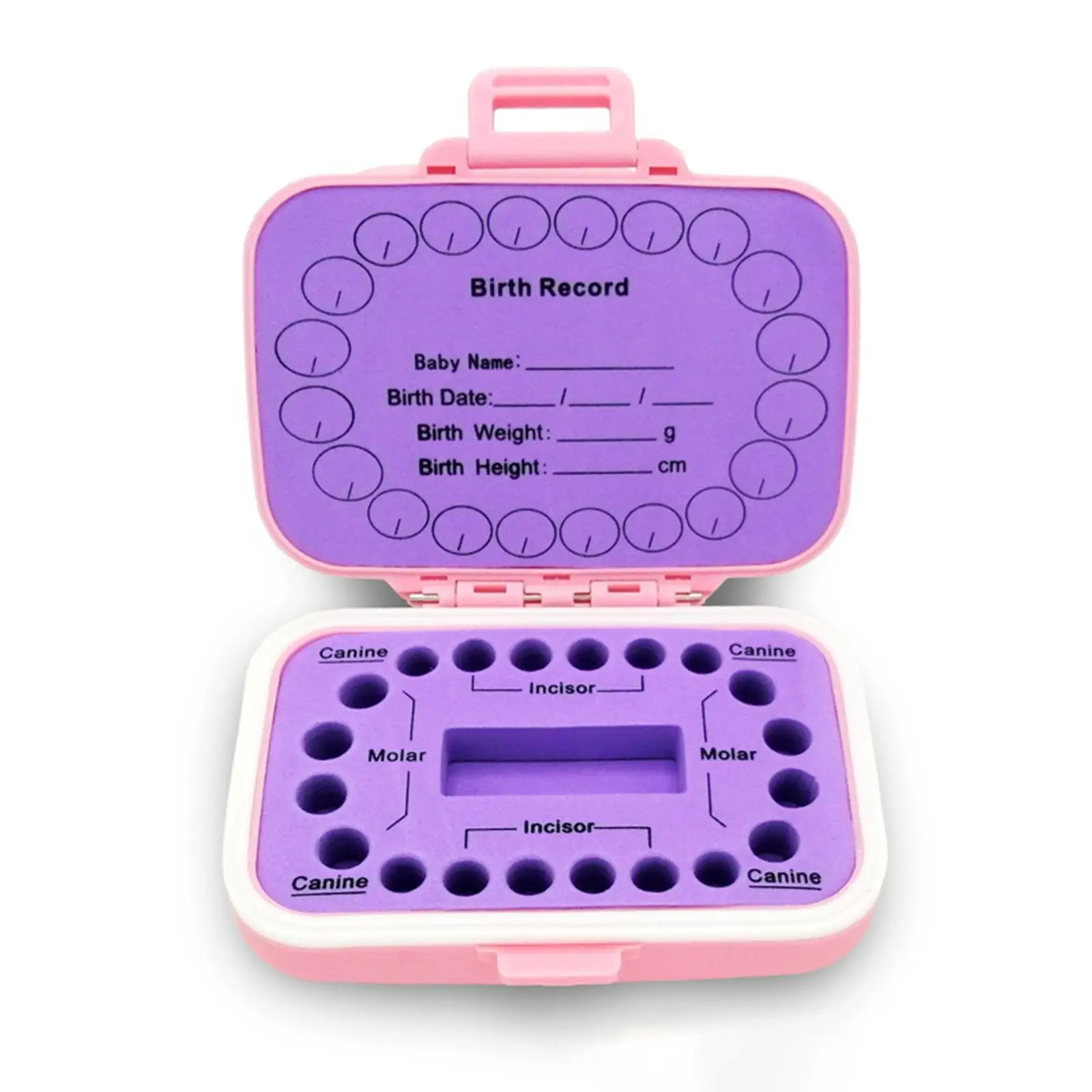 Kids Tooth Holder Box with Tweezer for Baby Teeth Keepsake Storage Container for Boys Girls Souvenir