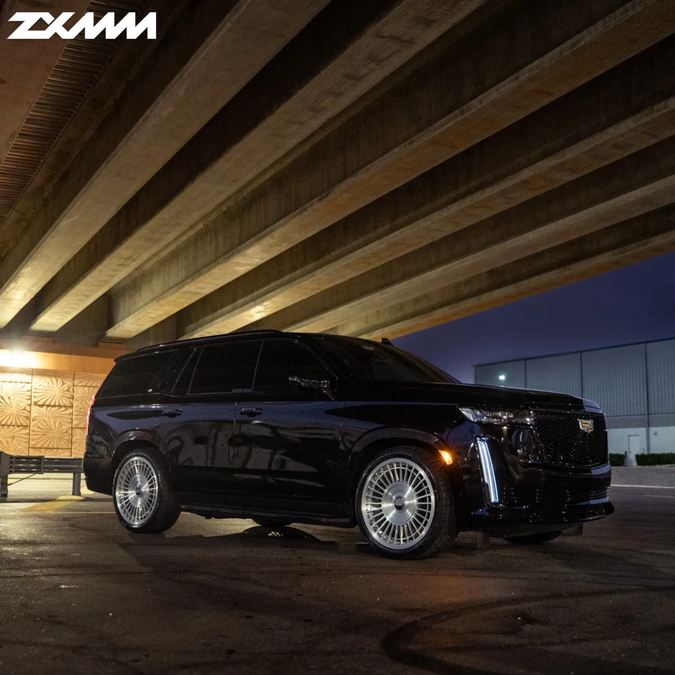 عجلة ZXMM مخصصة مزورة لكاديلاك إسكاليد 5x120/5x130/5x127 سبائك الألومنيوم جديدة متعددة ET & PCD خيارات رسمت النهاية