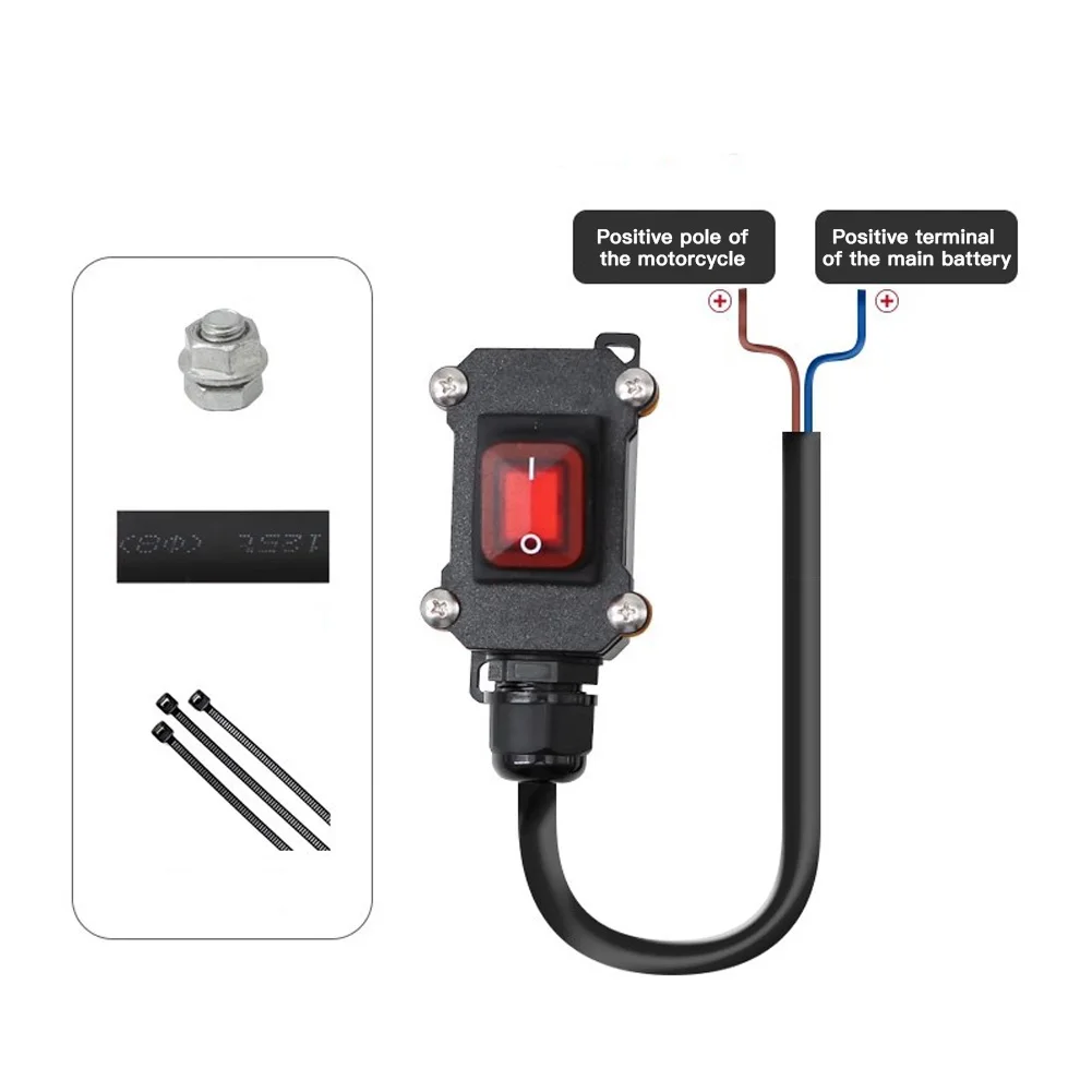 Professional Battery Isolator Switches 12V/24V Heavy Duty & Waterproof Terminal For Electrician Engineering Vehicle Maintenance