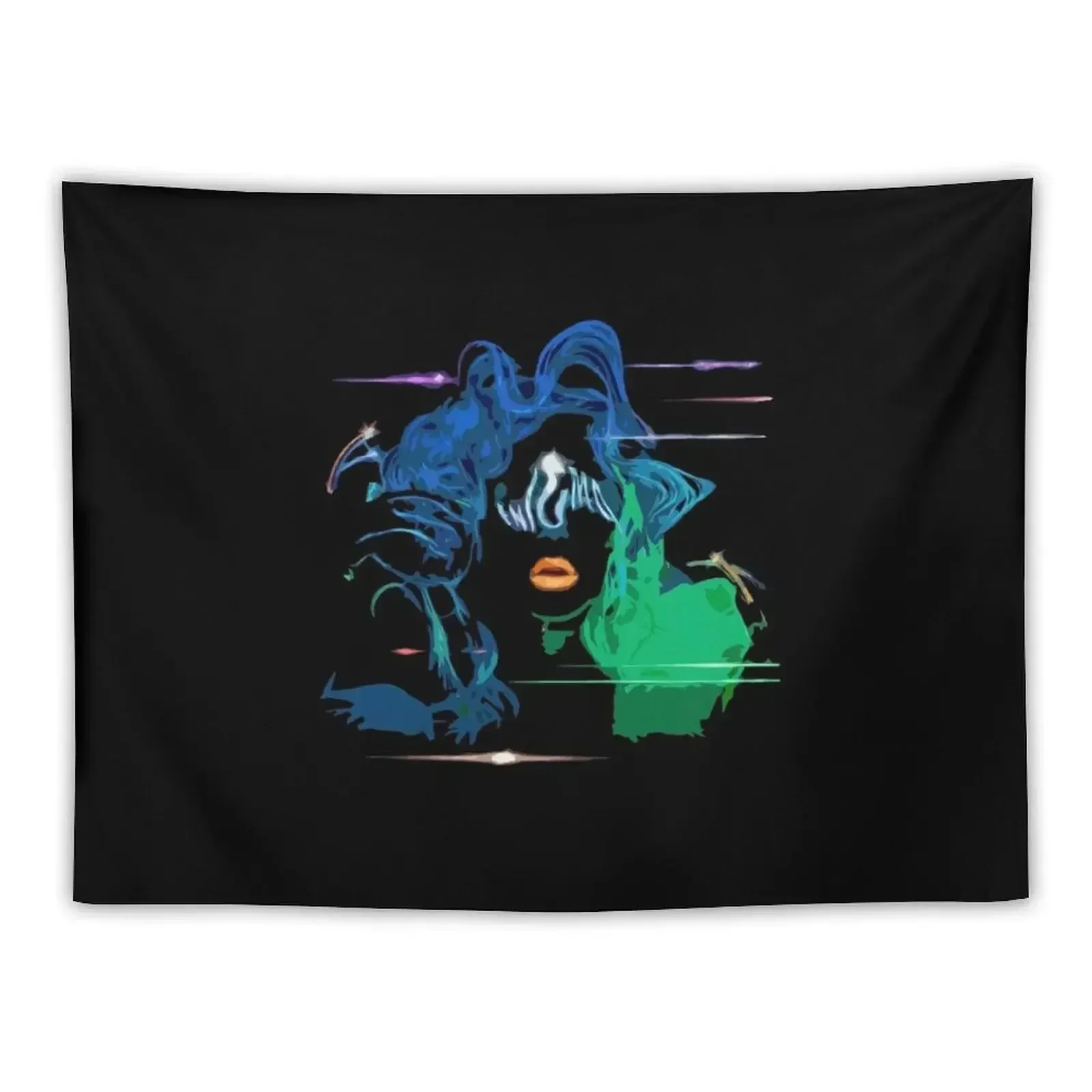 

Enigma Lady Gaga Tapestry Japanese Room Decor Bed Room Decoration Tapestry