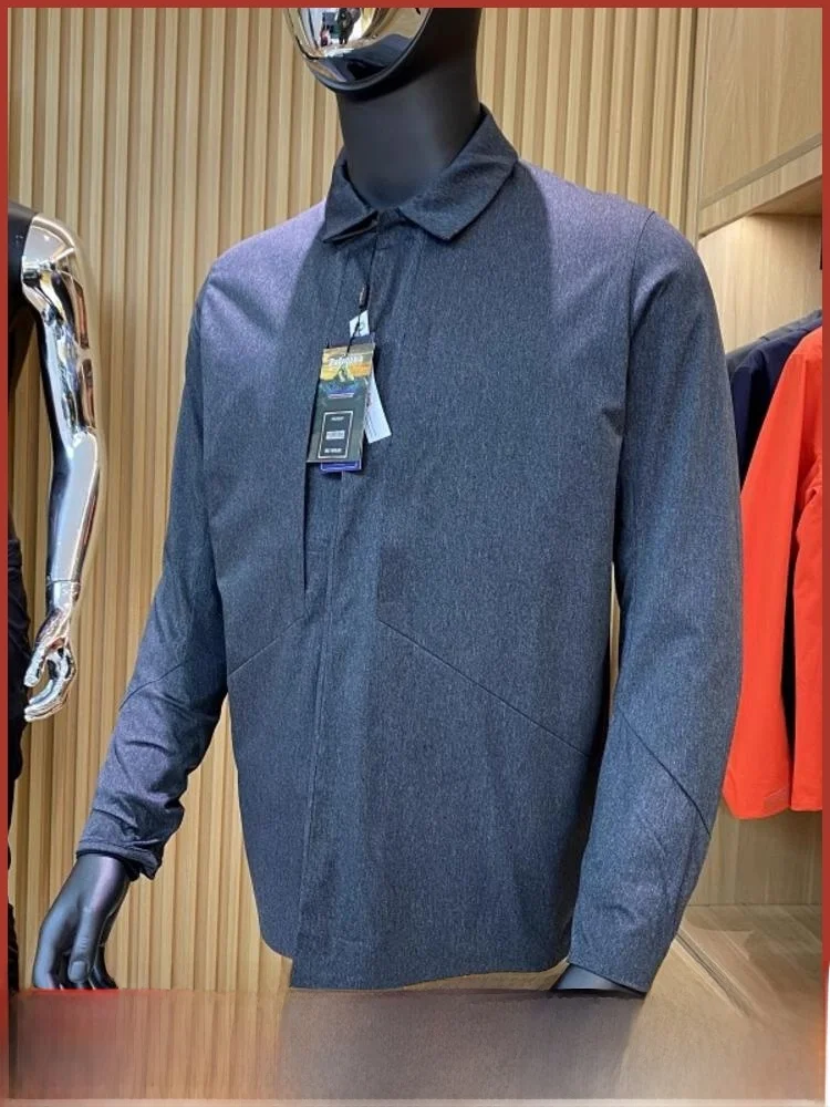 

Высококачественная мужская теплая изоляционная куртка из легкого хлопка серии Busin Outdoor, подходит для длинной свечи с застежкой-молнией