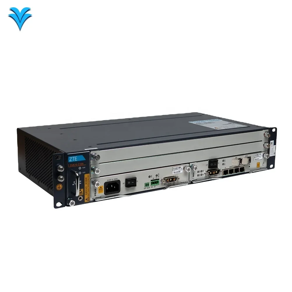 

Factory Price Brand New Mini Optical Line Terminal 2 Port 1G 10G Uplink GPON EPON OLT C300 C320 OLT AC DC Power