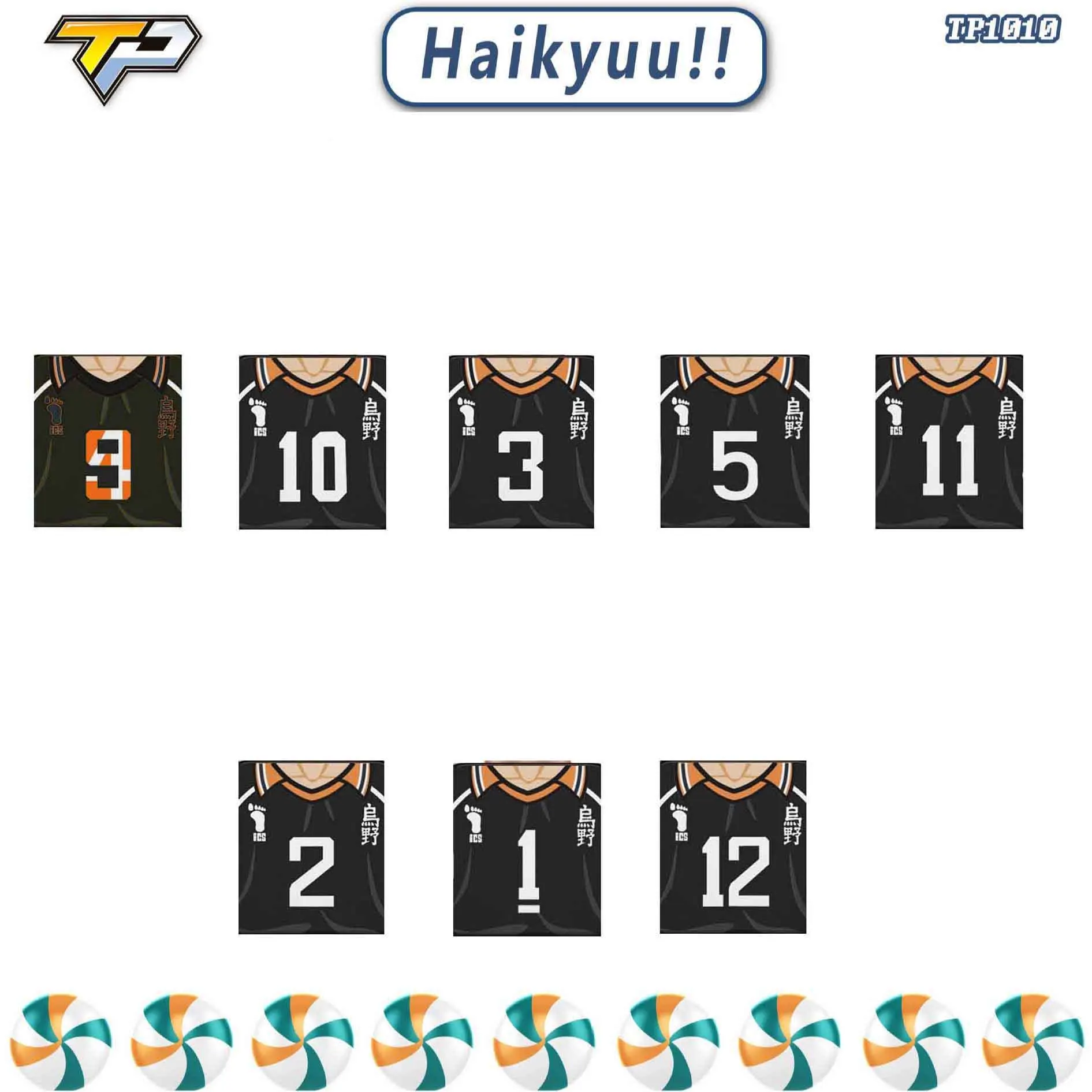 Haikyuu Shoyo Hinata Kei Tsukishima Assembled Block Toys For Children's Puzzle Birthday Gifts