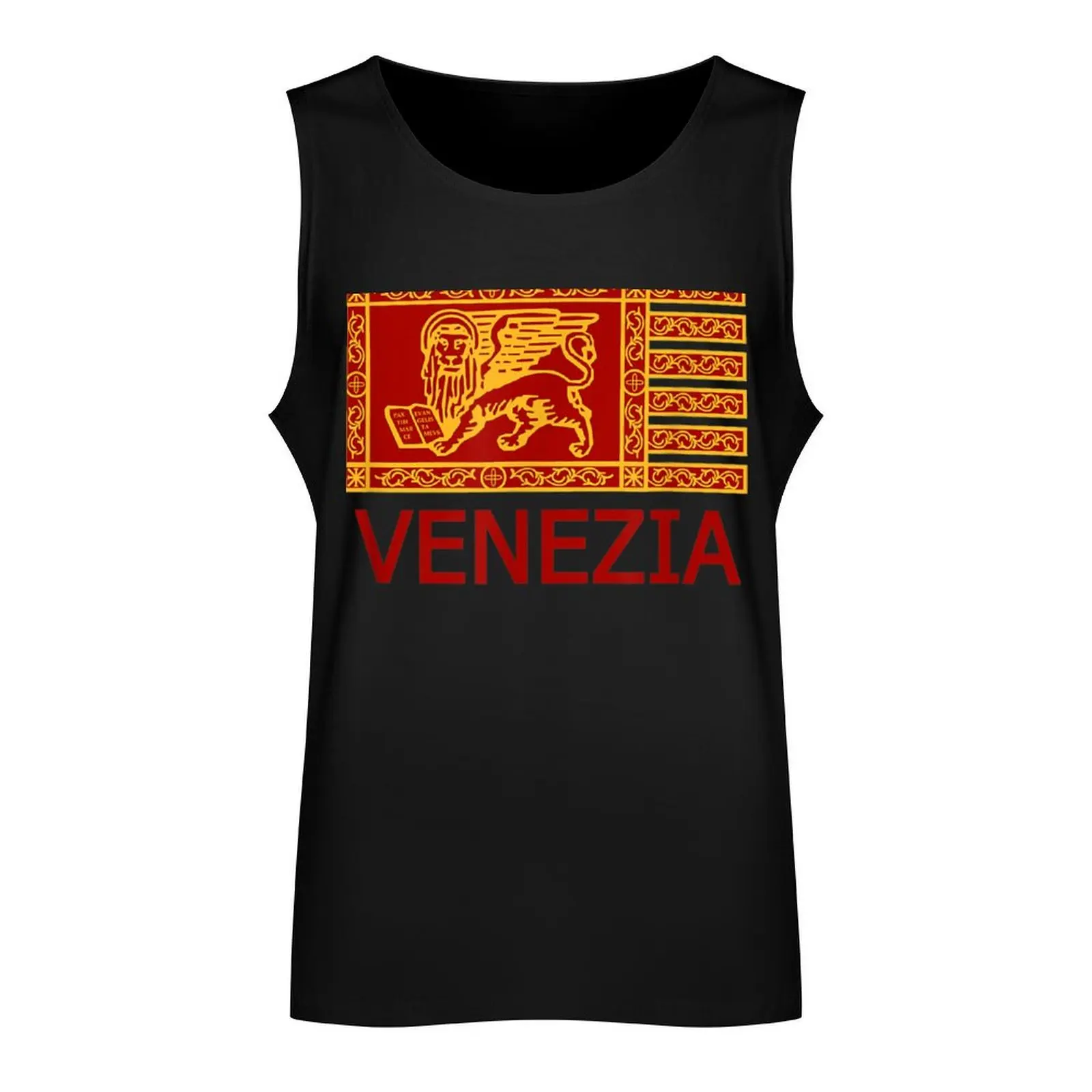 Venezia Flag Tank Top singlets for men cute tops summer clothes