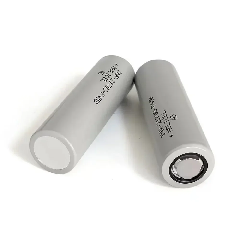 1-20pcs INR 21700 P45B 4500mAh 3.7V 10C High Power Discharge Large Capacity Rechargeable Battery 21700+Nickel Sheet+Wire view 4