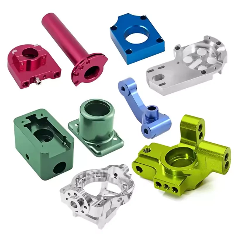China Cutom CNC Precision Machining Milling 6061 7075 Anodized Aluminum Alloy Motorcycle CNC Machining Service