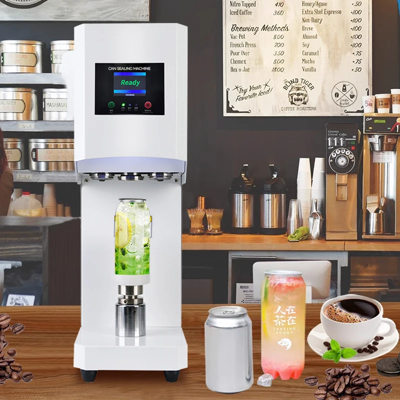 

Electric High-Frequency Filling Capping Can Bottle Sealer Machine For Beverage Wood 304 Stainless Steel Certified