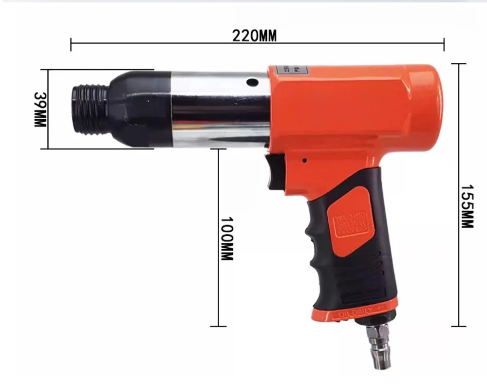 Portable Pneumatic Steel Air Riveter Customizable OEM Portable Pneumatic Riveting Gun for Wooden Box Rivets
