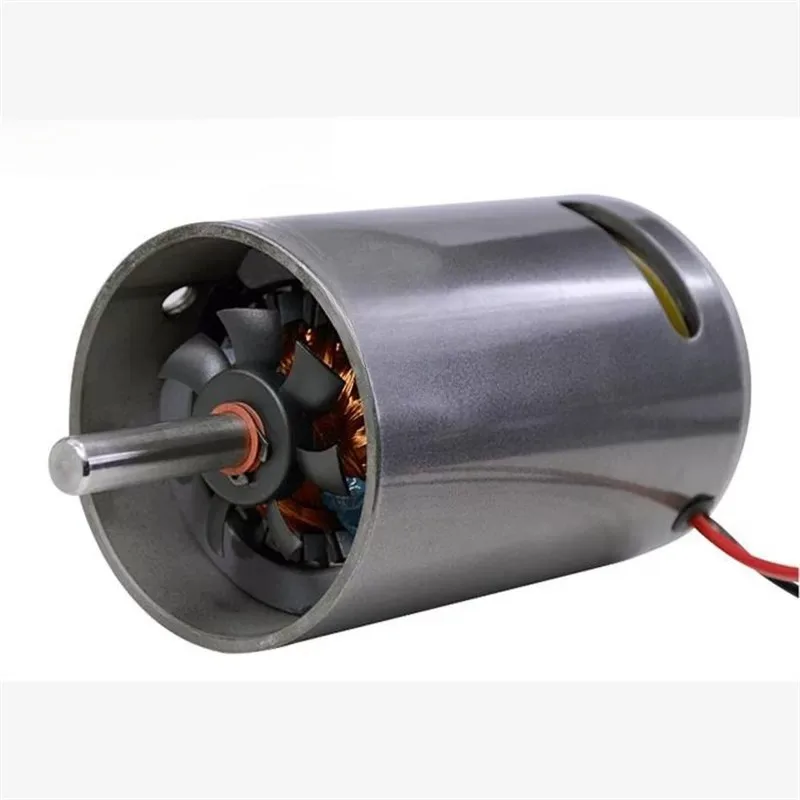 High speed positive and reverse bearing with fan belt abrasive machine Buddha bead motor