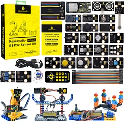 Keyestudio ESP32 24 in 1 Sensor Kit With ESP32 Expansion Board 24 Modules For Arduino STEM Programming DIY Kit
