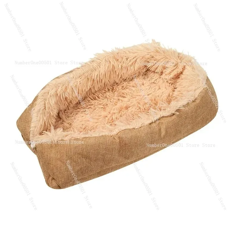 

Plush Kennel for Pet, Dog Bed, Warm in Winter, Square Dog Kennel, Cat Mat