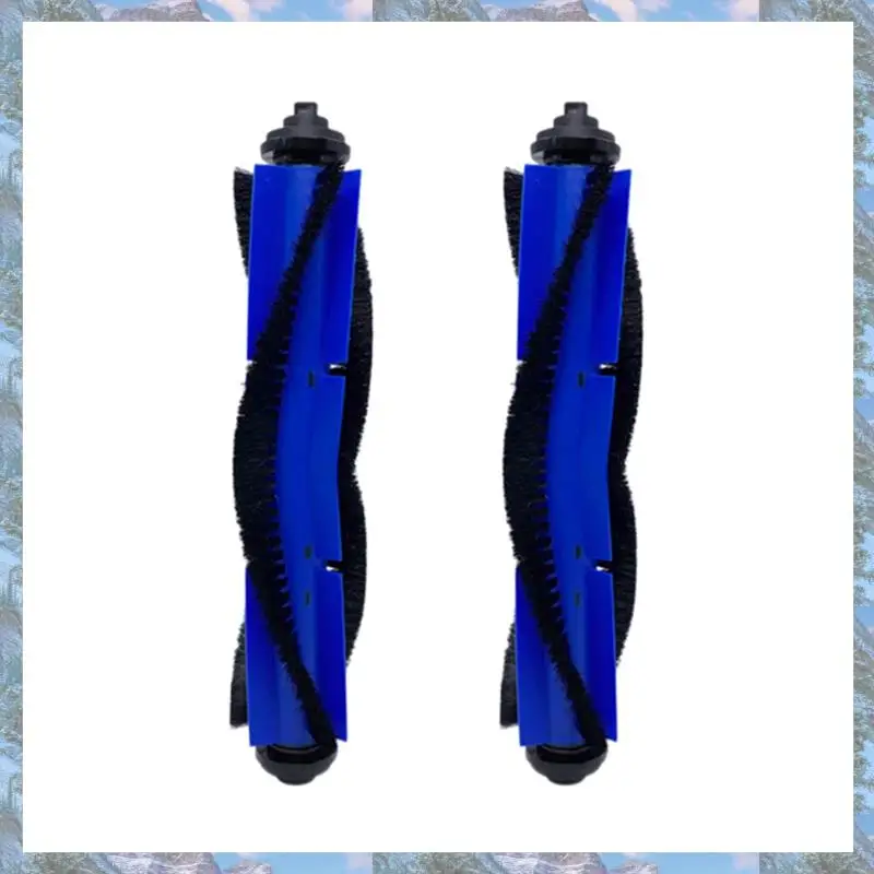 X17A 2025 NEW-2Pcs Roller Brush For Tefal Rowenta X-Plorer Serie 95 RG7975WH RG7987WH Robotic Vacuum Cleaner Spare Replacement A