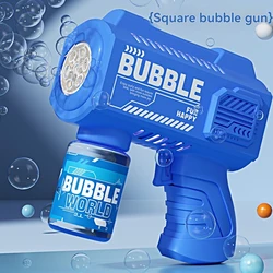 Nice Fully Automatic Yellow Duck Stickers Space Bubble Blowing Toy Bubbles Gun Outdoor Bubble Machine Gift Holiday Gift Toy.