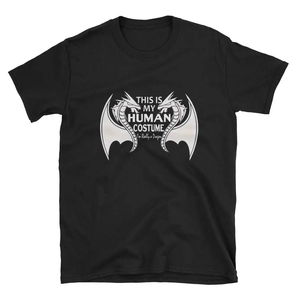 This Is My Human Costume I'm Really a Dragon Halloween T Shirt