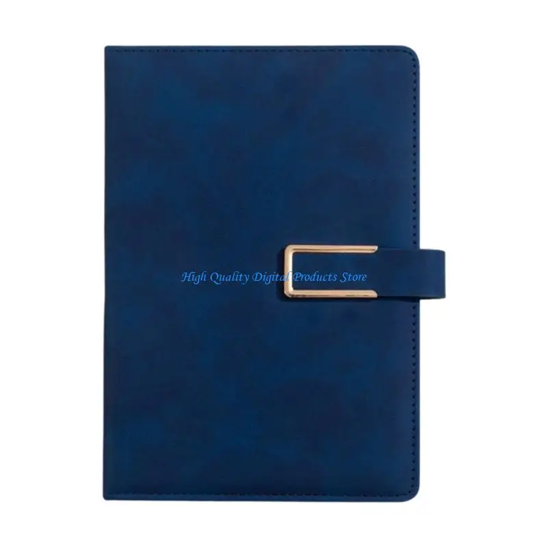 U2JE Professional 32K Size Notebook PU Leather Cover Closure For Business